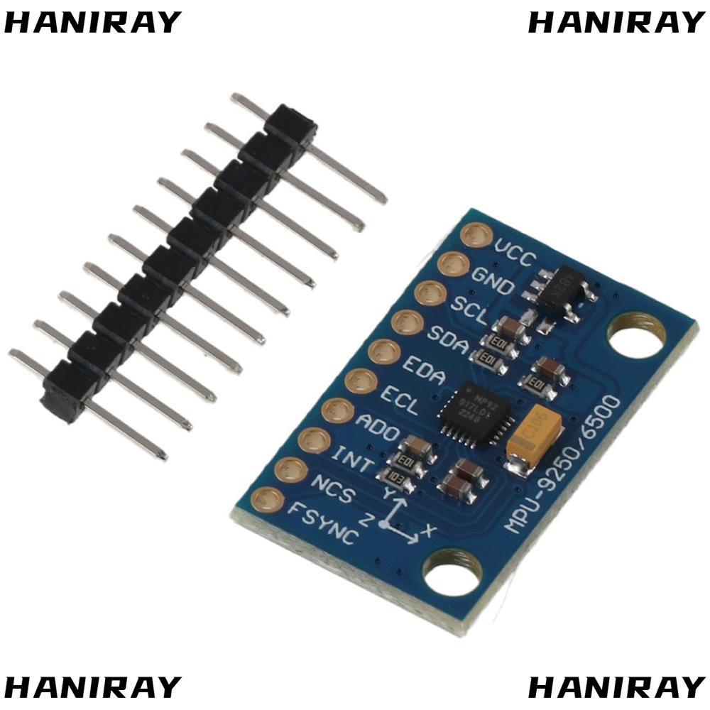 HANIRAY Gyro+Accelerator Sensor Module, SPI/IIC พลาสติก 9 DOF 9 แกน Attitude, คุณภาพสูง Mini 3 ~ 5V 