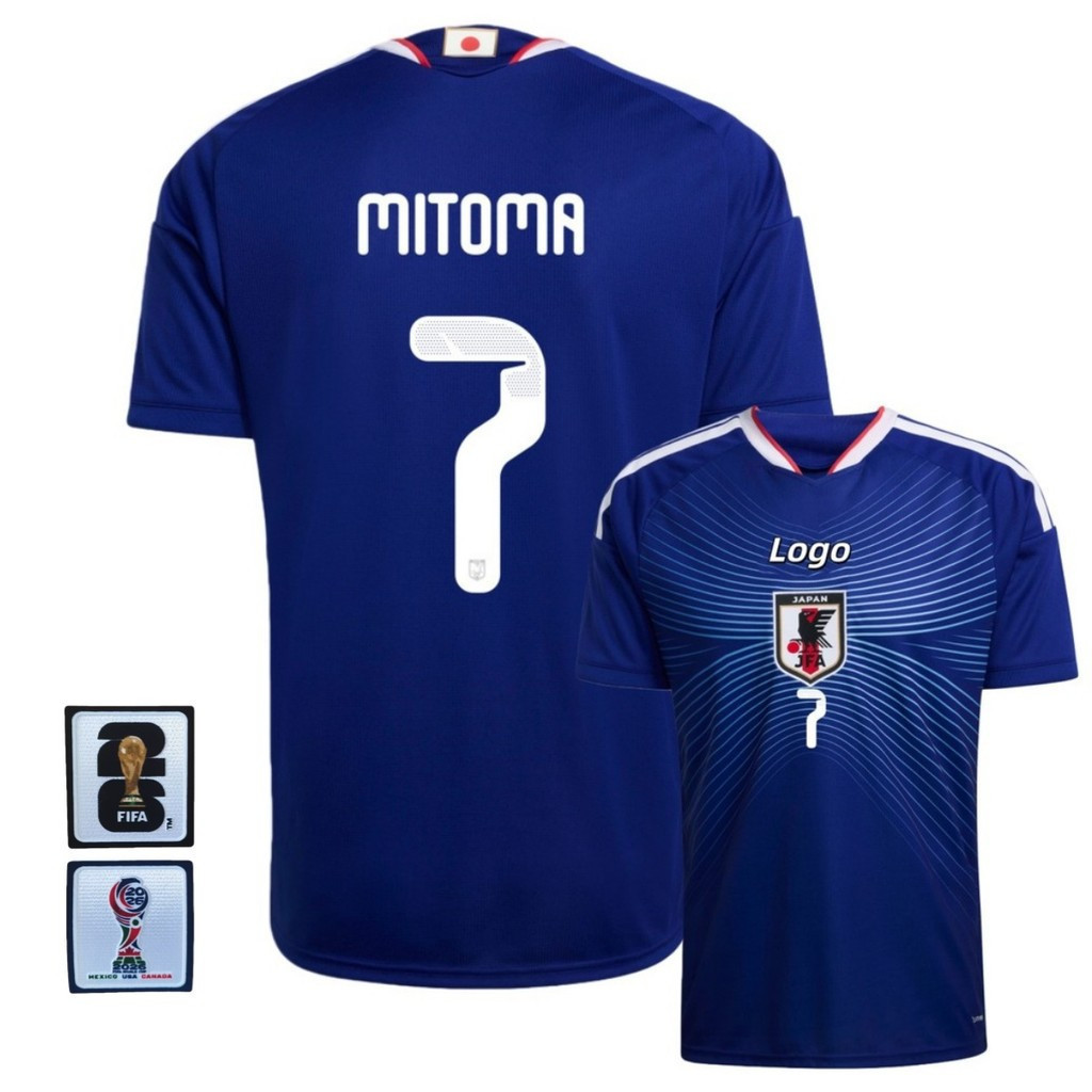 เสื้อยืดทีมฟุตบอลญี่ปุ่น สั้นแขน สำหรับผู้ชาย ปี 2026/27S-5XL men unisexS-5XL men unisex