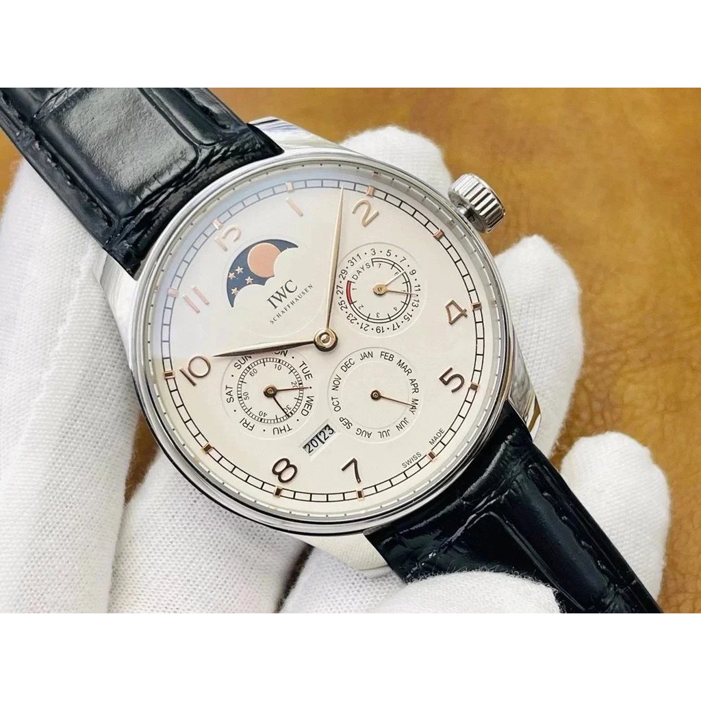 APS สินค้าใหม่ IWC Portugal Series Perpetual Calendar Watches, Mostium All Function Adjustments Thro