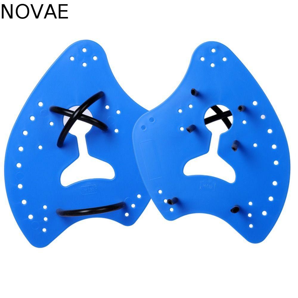 ไม้พายว่ายน้ํา NOVAE Professional แบบ Finger Webbed Paddle อุปกรณ์เสริมสำหรับฝึกว่ายน้ําและดำน้ํา