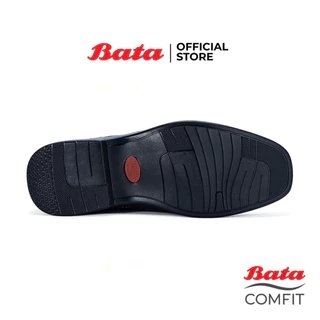 Bata บาจา รองเท้าทำงาน รองเท้าทำงานดีต่อสุภาพ รองเท้าคัทชูหนังPU สำหรับผู้ชาย รุ่น Amber สีดำ 8516315