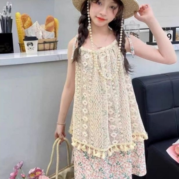 T09 BKK FLOWER DRESS SIZE 140-170