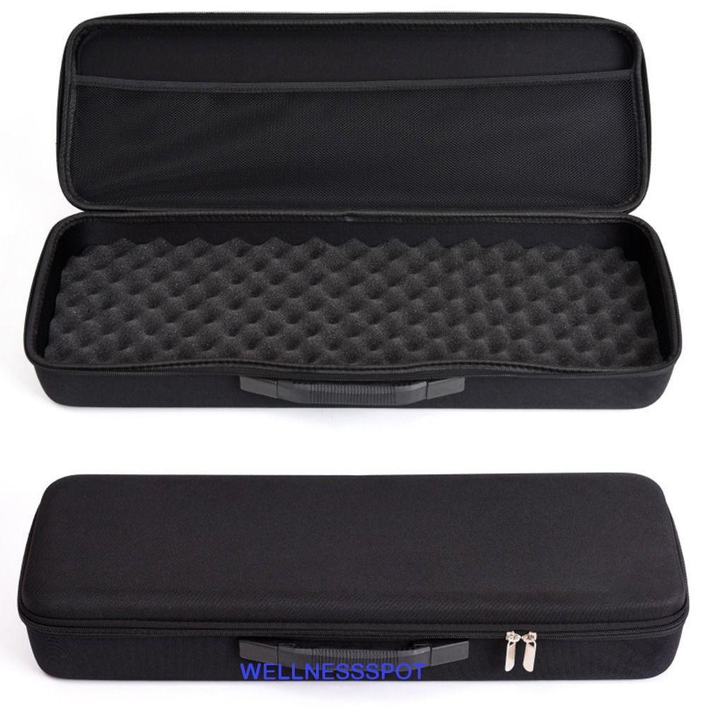 WELLNESSSPOT กระเป๋าตกปลาซิปเครื่องมือตกปลาแบบพกพากันกระแทก Carrier Case วัสดุ EVA ตกปลา Rod Storage ความจุขนาดใหญ่อเนกประสงค์กันกระแทกตกปลา Pole Storage Case