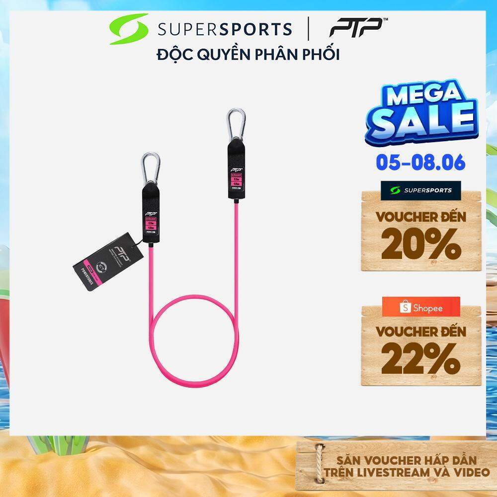 Powertube Elite Ultra Light Ptp Resistance Band - สีชมพู - PTP E1