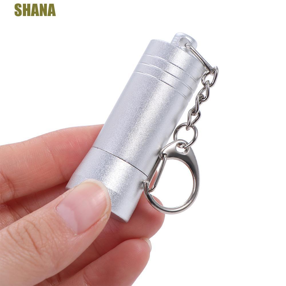 SHANA กุญแจแม่เหล็ก, ตะขอรักษาความปลอดภัยพวงกุญแจ Key Detacher, แบบพกพา Silver Commodity Security Lockpick Stop Lock Market