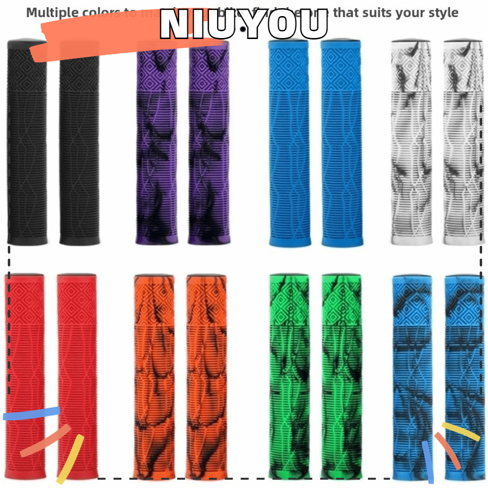 NIUYOU ปลอกแฮนด์จักรยาน กันกระแทก ยางนุ่ม 165 มม. กันลื่น หนา ทนทาน สําหรับแฮนด์เสือภูเขา