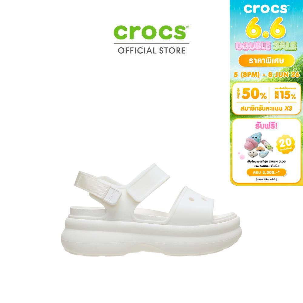CROCS รองเท้าแตะผู้หญิง SOHO Y STRAP SANDAL รุ่น 211755-0WV - CHALK
