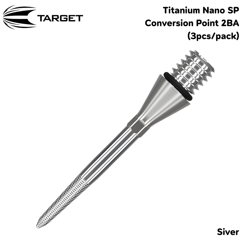 หัวลูกดอก Target Titanium Nano SP Conversion Point 2BA (3pcs/pack)