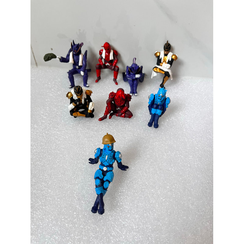 สินค้าจํานวนมากของแท้ Kamen Rider Den-O Alien God Series ของเล่นแคปซูลสมาธิรอทางเลือกเครื่องประดับขนาดเล็กที่ไม่ซ้ํากัน