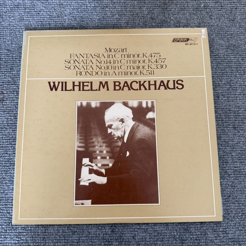 Beethoven Piano Sonata Buckhouse Piano 40 ซม. LP แผ่นเสียงไวนิล Photograph NM