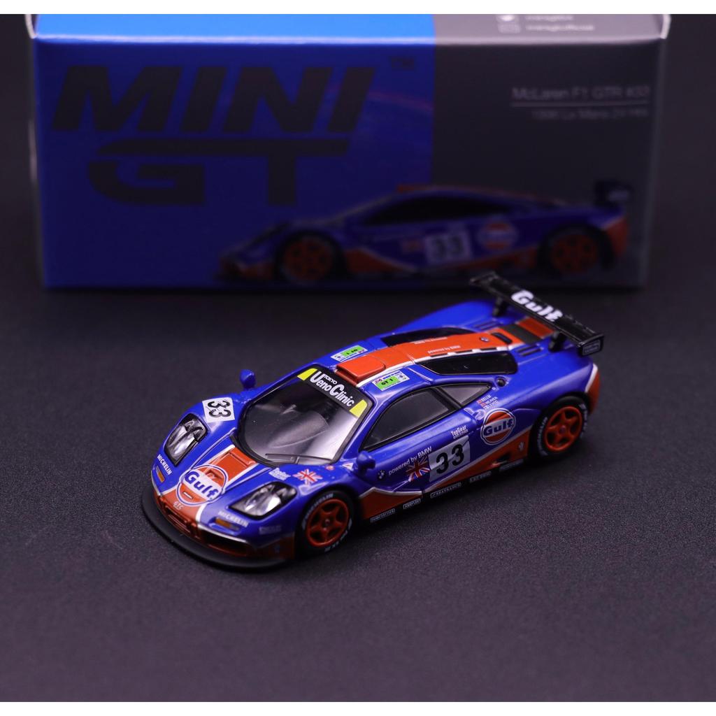 [คลังสินค้าพร้อม] 1/64 MINIGT No. 723 McKeelen F1 GTR #33 1996 Le Mans 24Hr ใหม่เอี่ยม