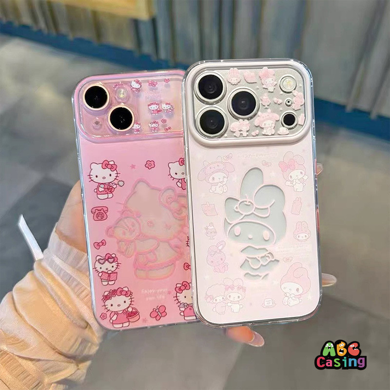 เคสโทรศัพท์บางใสเมโลดี้น่ารัก เหมาะสำหรับ IPhone 17 15 11 13 16 12 14 Pro Max X XR XS Max 7 8 16 15  Plus