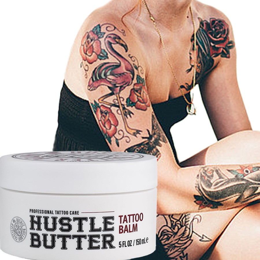 Hustle Butter Deluxe Tattoo Balm - สีสักที่มีประสิทธิภาพ Guard & Skin Moisturizer