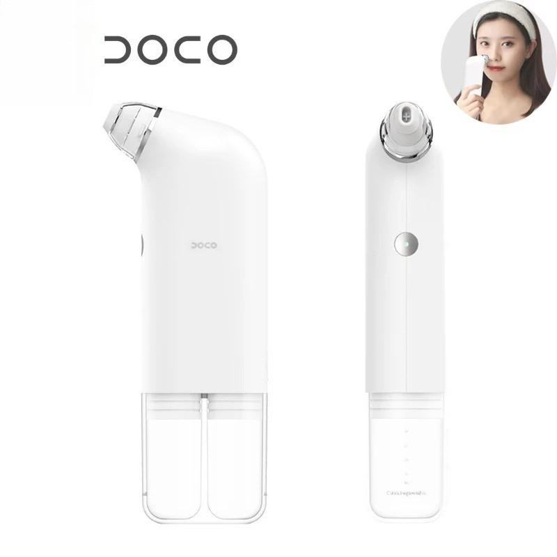 DOCO เครื่องดูดสิวเสี้ยนไฟฟ้า ทําความสะอาดผิวหน้า รูขุมขน ฟองไมโคร อัลตร้า เสริมความงาม
