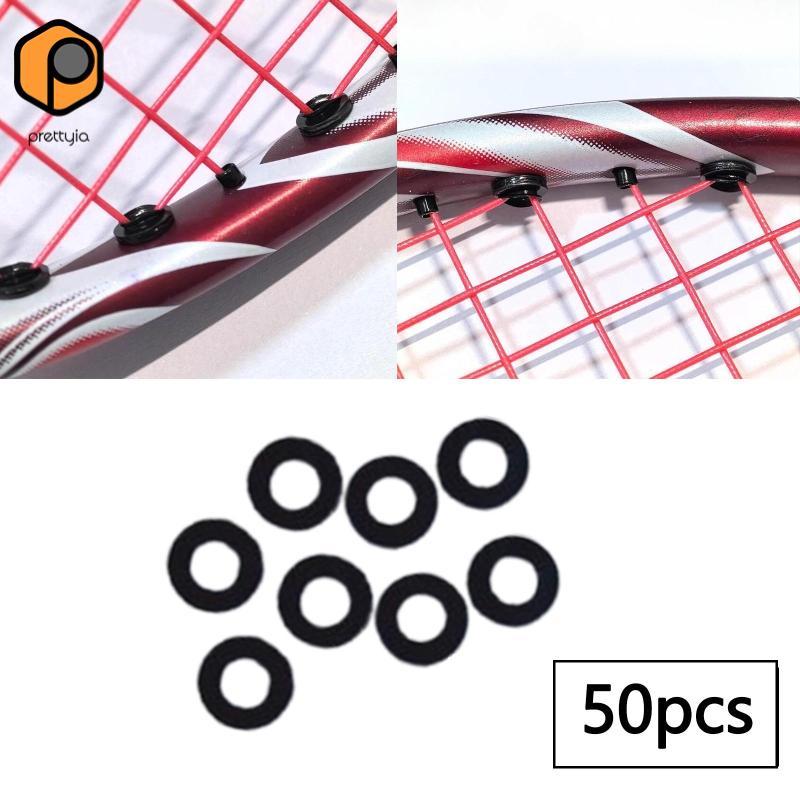 Prettyia ไม้แบดมินตัน Racquet Grommets ตาไก่ไนลอนทนทานอุปกรณ์เสริม Universal String Protectors สําหรับฝึกซ้อมกีฬา — صورة 4