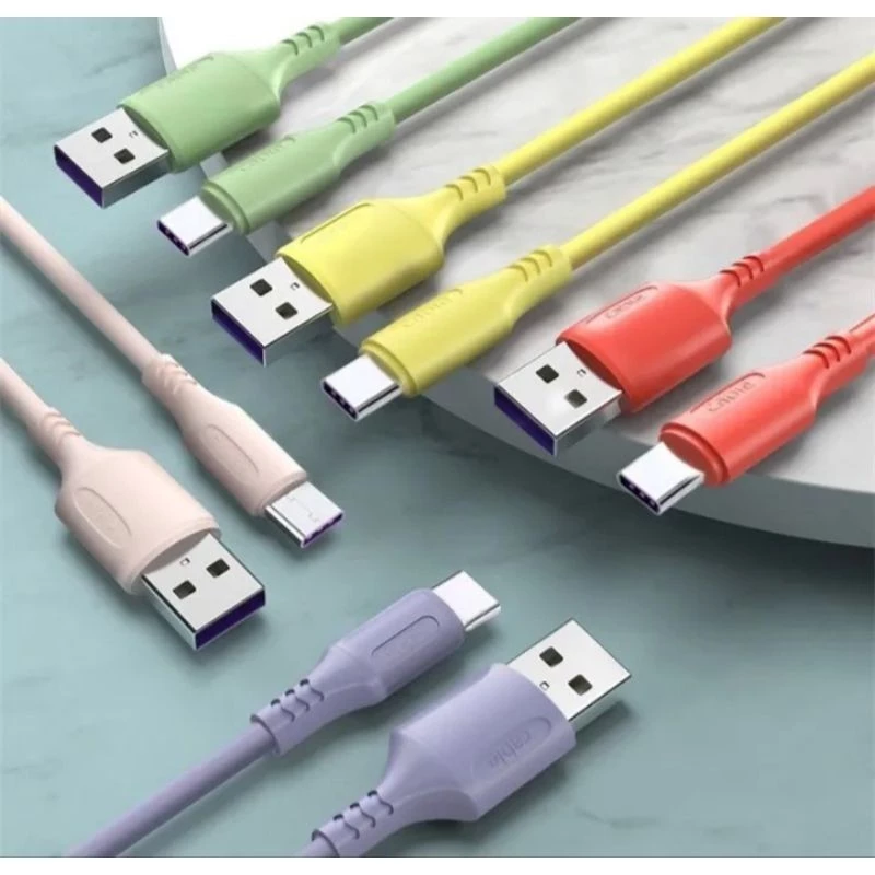 สายชาร์จ Type C USB C Macaron