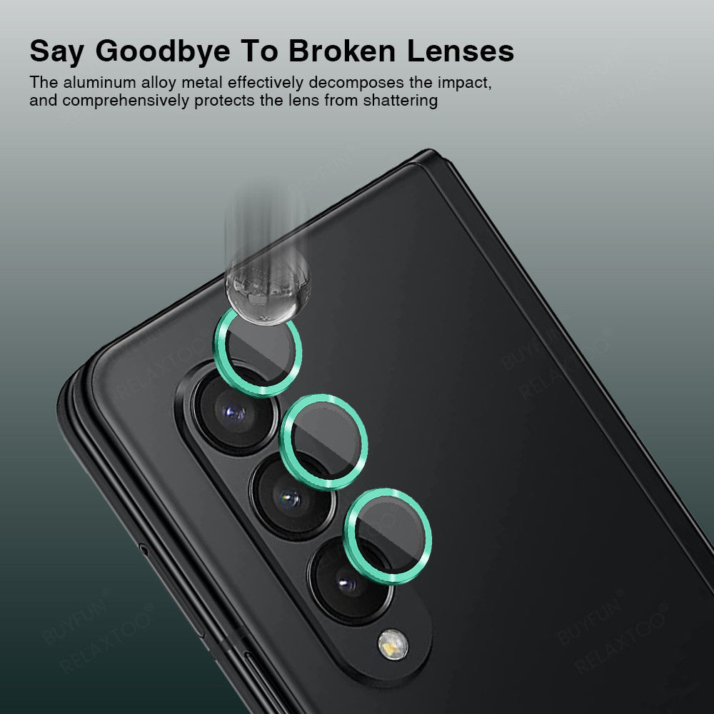 [ Samsung Z Flip 5 / Z Fold 5 ] ตัวป้องกันกล้องกระจกเลนส์วงแหวน Eagle Eye