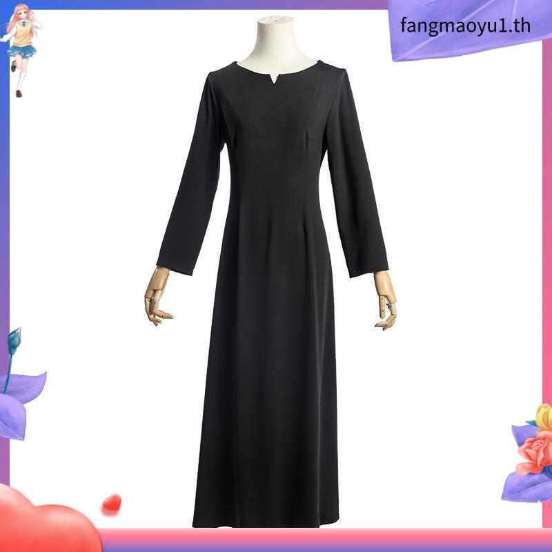 Anime Chainsaw Man Makima Cosplay Costume Women Girl Black Dress Uniform Wig Fancy Dress Party