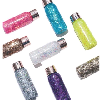 Gel เจลกากเพชร แต่งหน้า แต่งผม กลิตเตอร์กากเพชรแต่งหน้า อายแชโดว์ แต่งตา Face Glitter Eye Makeup 10 สี