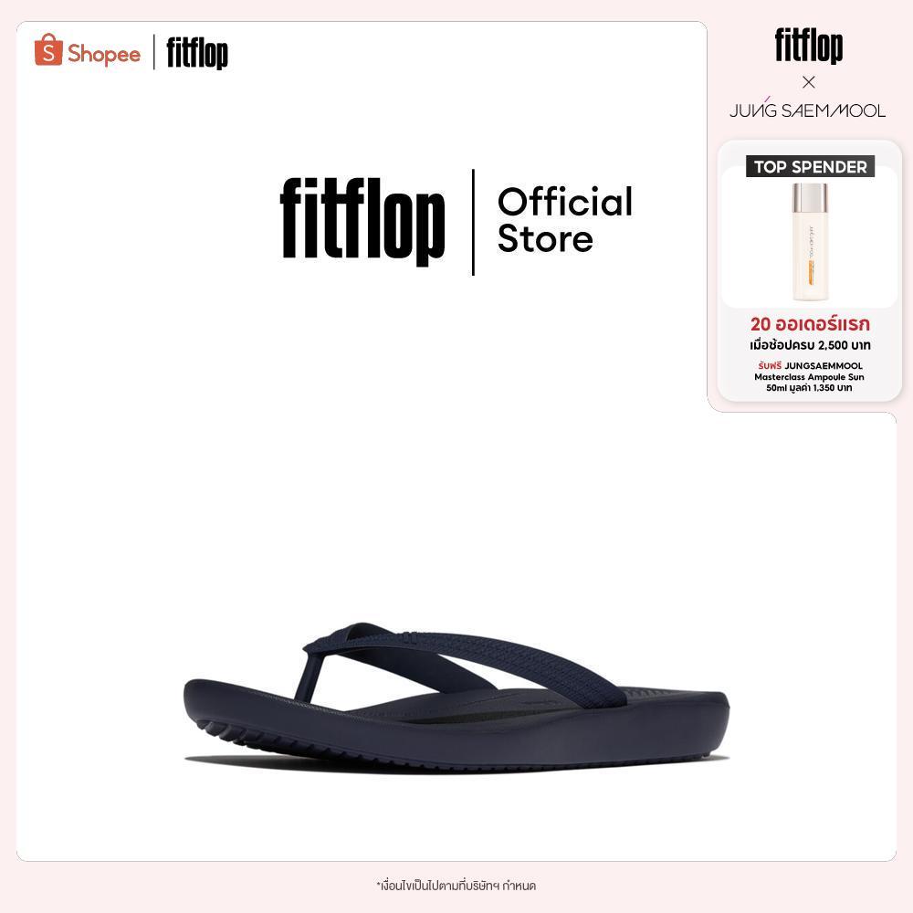 FITFLOP IQUSHION TEXTURED-STRAP FF รองเท้าแตะผู้ชาย รุ่น A6Q-399 สี BLUE