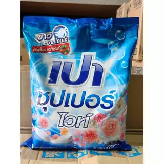 [1 ถุง] Pao ผงซักฟอก เปา ซุปเปอร์ 2500 กรัม สูตรมาตรฐาน สำหรับซักมือและเครื่องซักผ้าฝาบน (เลือกสูตร)