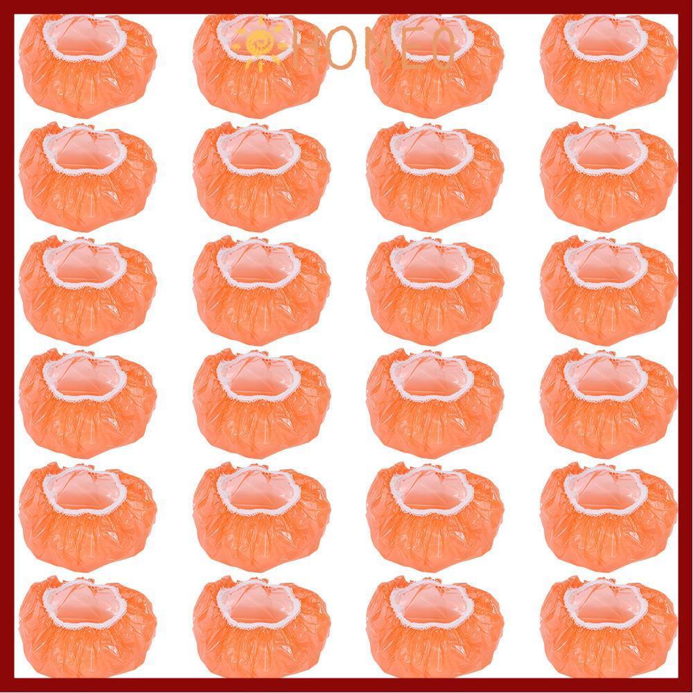 HONE Fire Alarm Dust Cover, Plastic Thicken Smoke Detector, Stop The Alarm Elastic Orange Paint Cove