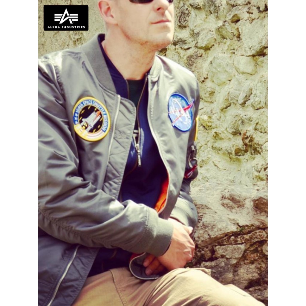 American ALPHA ALPHA Industrial ma1 Jacket American Pilot Spring Autumn Jacket NASA Jacket