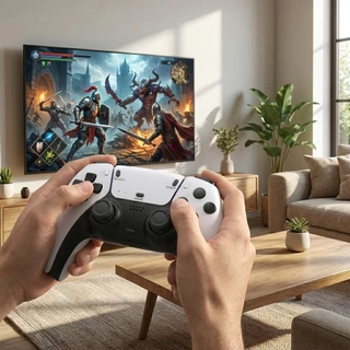 【COD】game เกม HDMI 4K เครื่องเล่นเกมย้อนยุค ที่จับเกมบลูทูธ 64Gb ในตัวมี 40,000+ เกมส์ต่อทีวี เกม