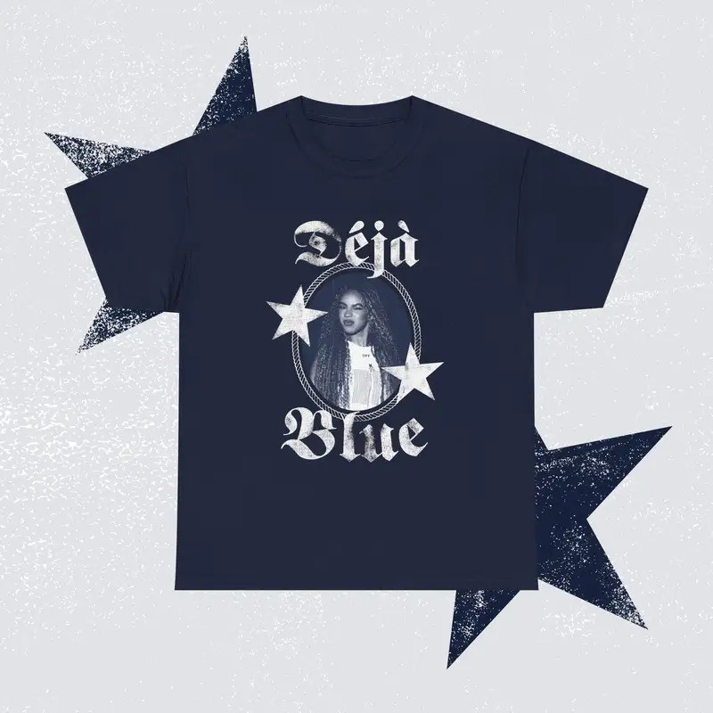Deja Blue Beyonce Tour Graphic T-Shirt American