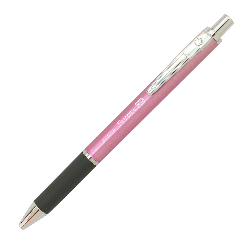 ปากกาลูกลื่น ZEBRA Surari 300 0.5 สีชมพู BAS38-P