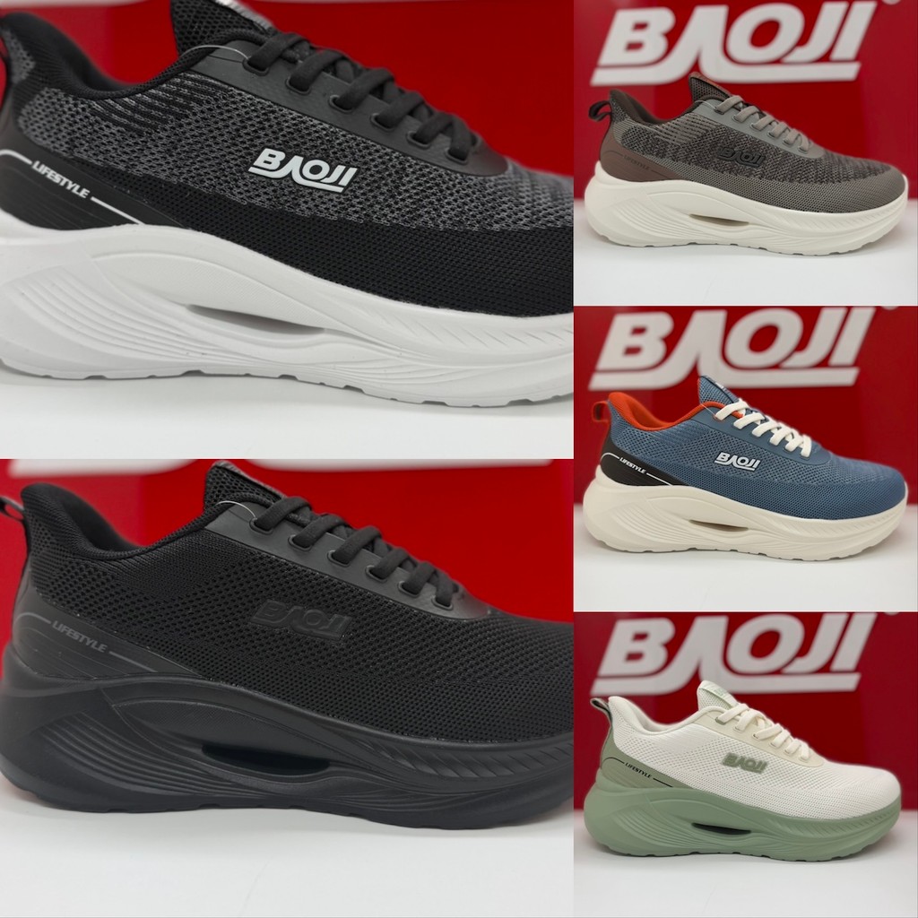 [New 05/2026] BAOJI บาโอจิ รองเท้าผ้าใบผู้ชาย bjm971