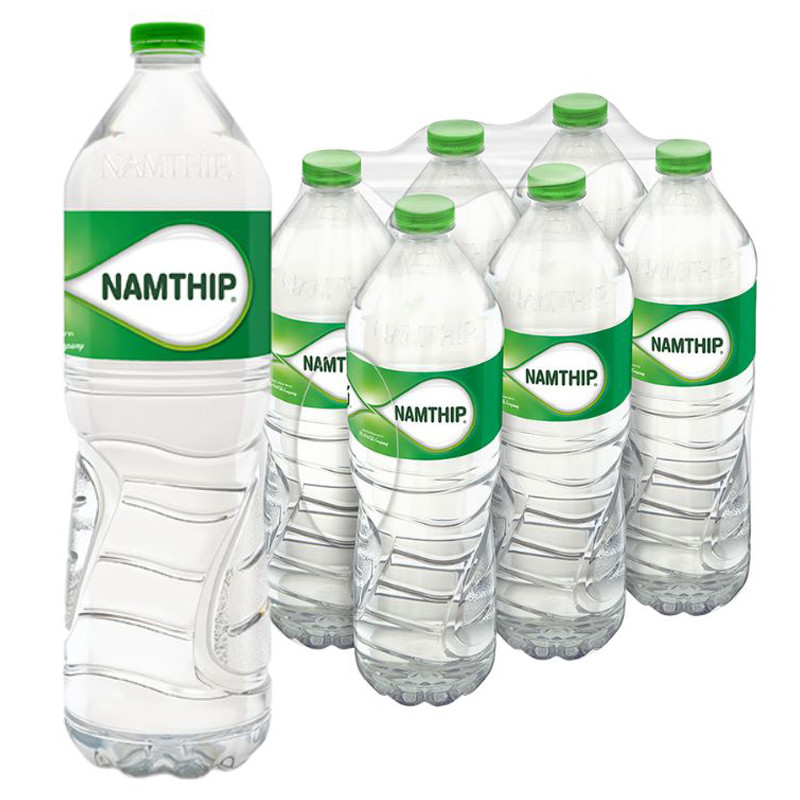 น้ำทิพย์น้ำดื่ม 1.5ลิตร แพค 6 Namthip Drinking Water 1.5ltr. Pack 6 [หมายเลขบาร์โค้ด 8851959643716 ]