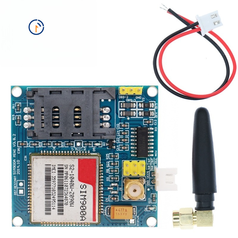 SIM900A SIM900 MINI V4.0 โมดูลส่งข้อมูลไร้สาย GSM GPRS ชุดบอร์ดพร้อมเสาอากาศ