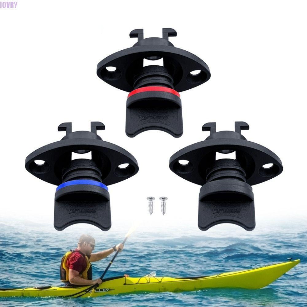 Ivory Kayak ท่อระบายน้ําปลั๊กรูปไข่ Yacht คุณภาพ 1 "25 มม. 25 มม. 1 นิ้วระบายน้ําปลั๊กมาตรฐานอุปกรณ์เสริมเรือไนลอนปลั๊กเรือ