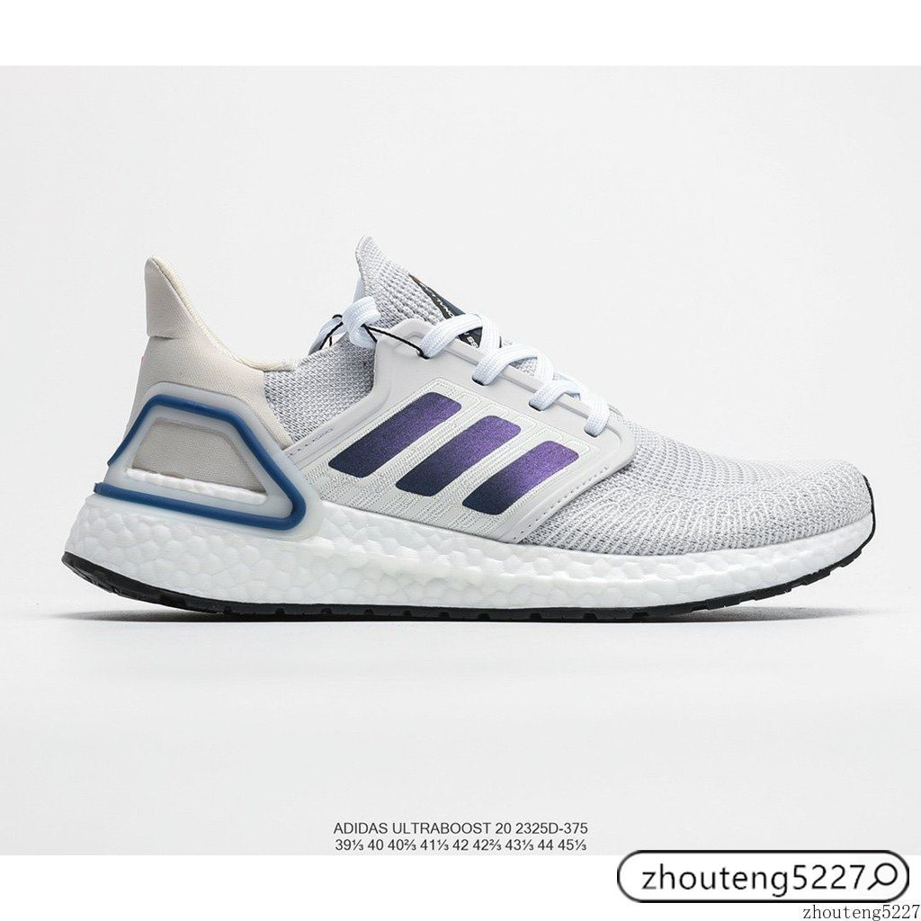 รองเท้าวิ่ง Adidas UltraBoost 2020 Popcorn Mesh เหมาะสําหรับทุกวัย 1DQ6