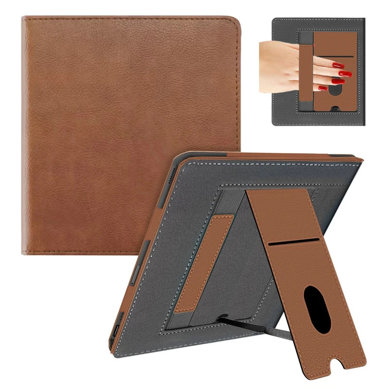 มือถือ eBook Funda สําหรับ Onyx Boox Go สี 7 Gen2 (Gen II) BOOX GO 2025 กรณี Leaf 2/3/3C 7 "ฝาครอบหนังสือพับ Backwards ขาตั้ง