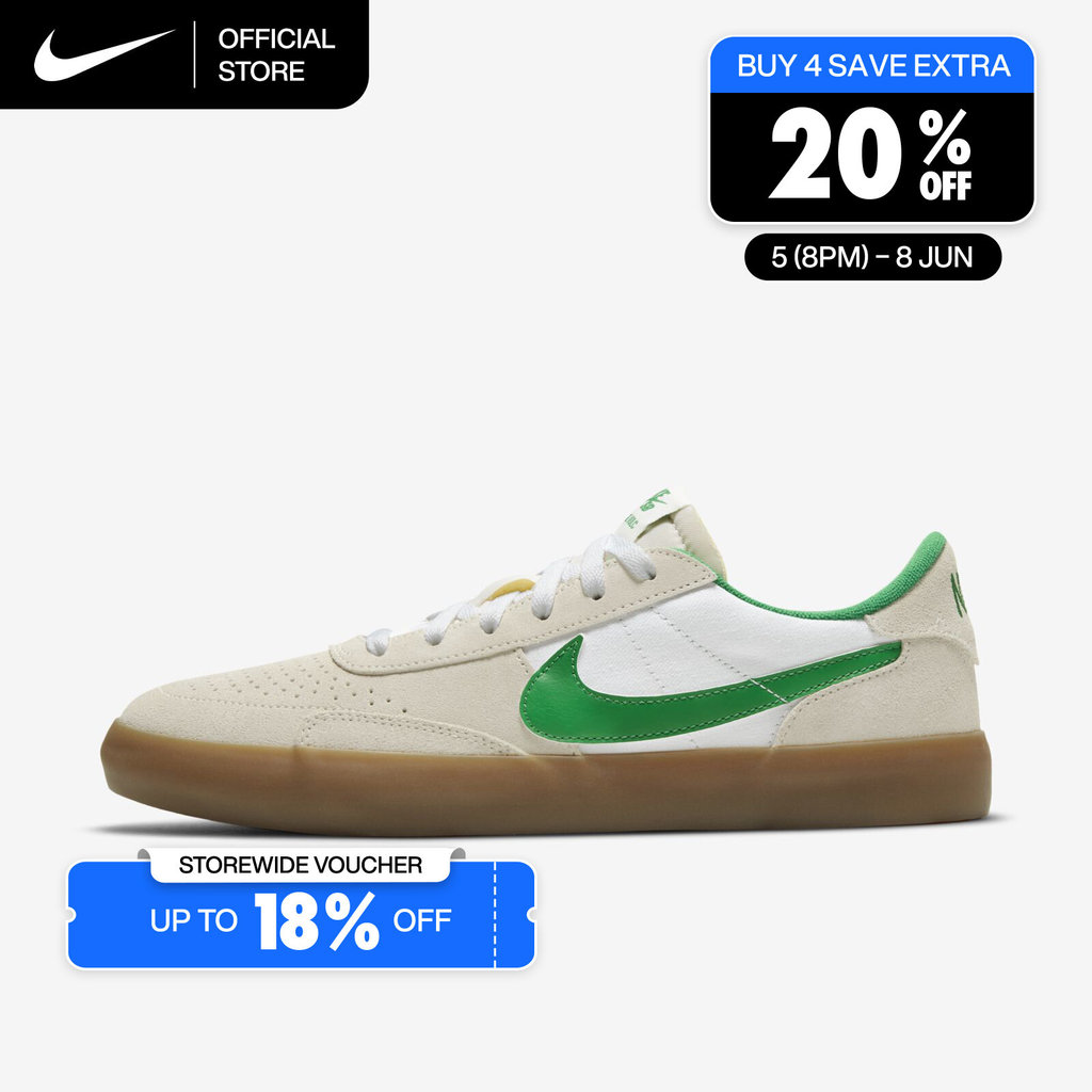 Nike SB Men's Heritage Vulc Skate Shoes - Summit White [CD5010-101]