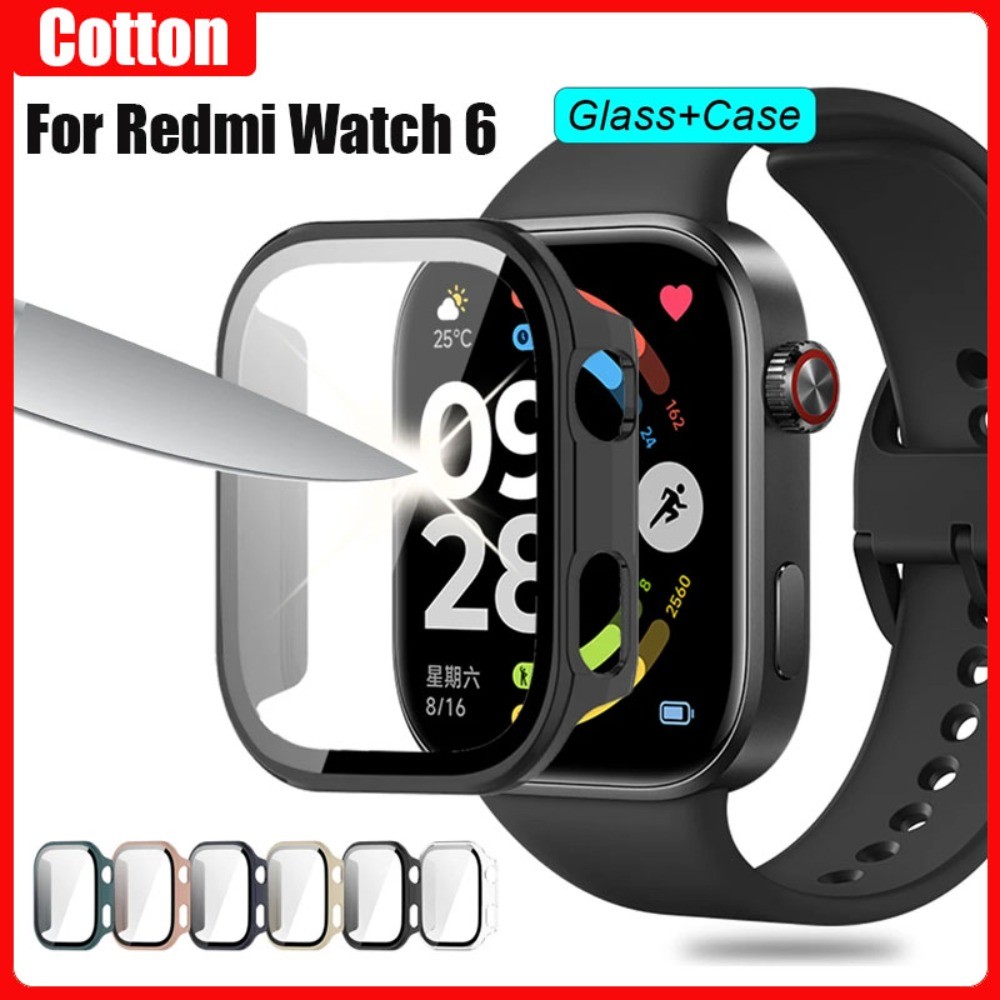 PC สําหรับ Redmi Watch 6 Protector Anti-Scratch สําหรับ Redmi นาฬิกา 6/5/4 Redmi นาฬิกา 5 Active/5 Lite/3 Active/3 Lite กรณี