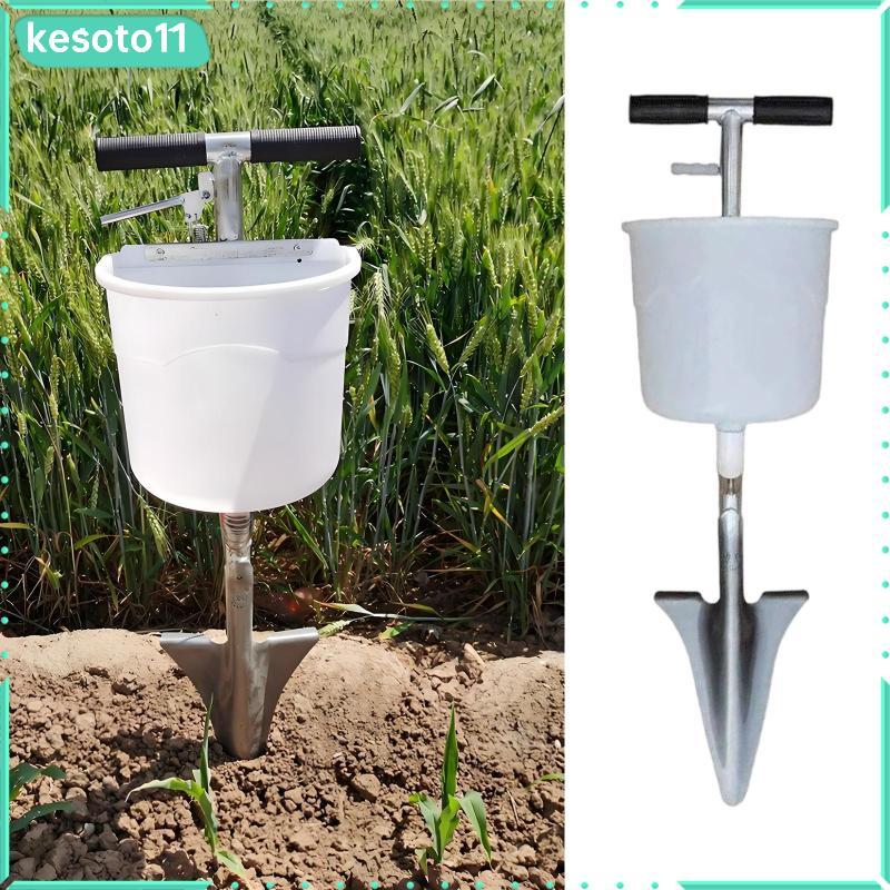 [kesoto11] ปุ๋ย Applicator สวนชาวไร่เครื่องมือสวน Seeder สําหรับฟาร์มข้าวโพด