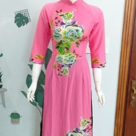 2hand Ao Dai Size M (รหัส 1077 กว่า)
