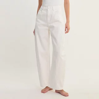 [Pomelo] กางเกงยีนส์ขากว้างเอวสูง / High Waist Wide Leg Denim Pants