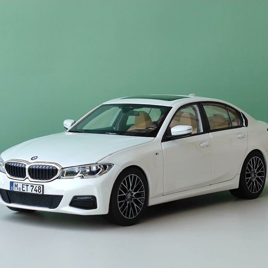 [Orphan] 1: 18 Original Factory BMW Norwell BMW 3 Series Car Model G20 BMW 330i New Car Model (ใหม่เ