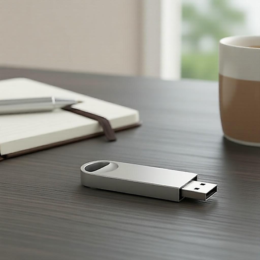 แฟลชไดรฟ์โลหะทนทาน ความจุ 256MB–4GB โอนข้อมูลเร็ว ใช้ได้กับคอม/ทีวี/ลําโพง/มือถือ