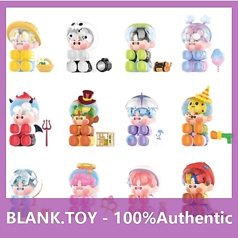P POPMART PINO JELLY Hows Today Mood Series Figure-Made Mystery Box Jewelry