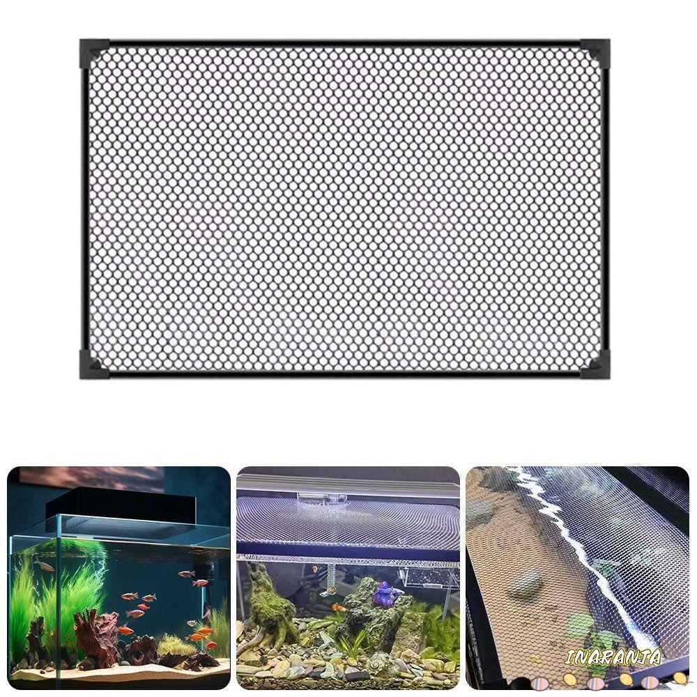 INARANJA ฝาครอบฝาตู้ปลา, DIY ติดตั้งง่าย Aquarium Anti-jump ,แม่เหล็กที่ทนทานถังปลาตาข่ายฝาปิดถังปลา