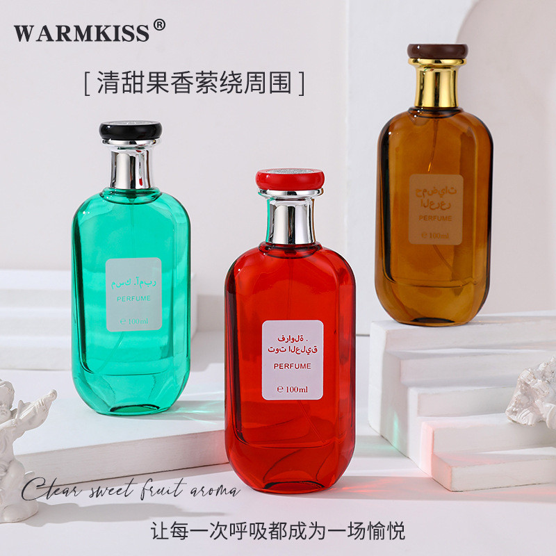 WARMKISS Citrus Juniper Pine Musk Amber Male Universal Perfume Fresh Natural Lasting Light Fragrance Student20260604