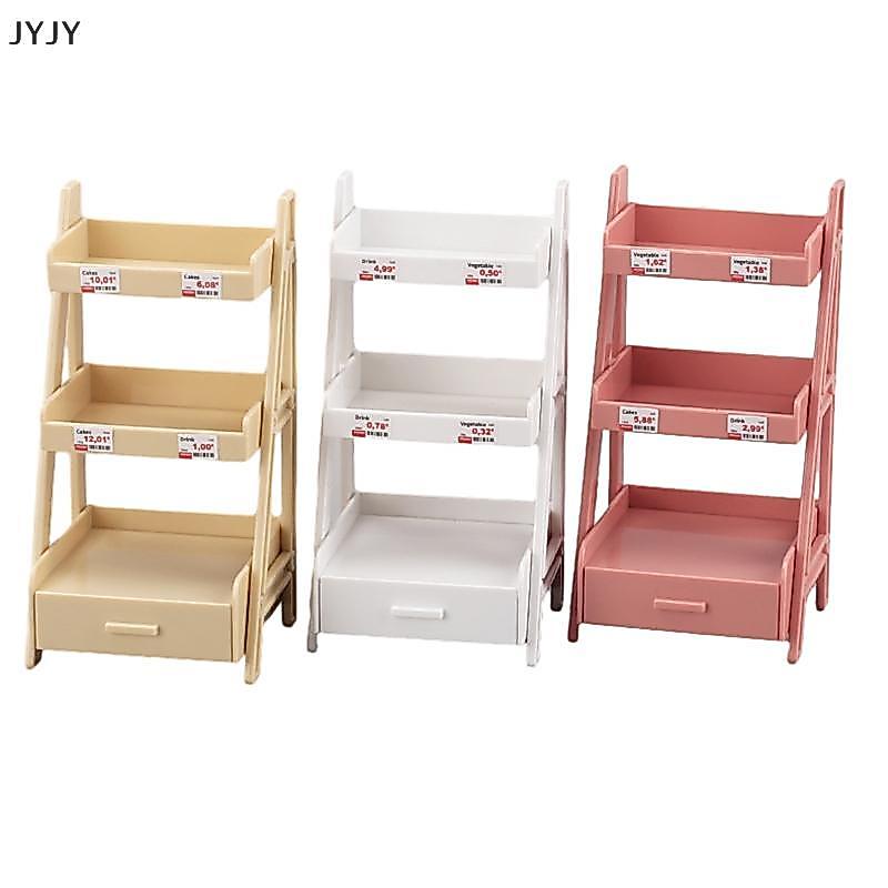 Jyjy ชั้นวาง1:12สำหรับบ้านตุ๊กตาต้นไม้ขนาดเล็กชั้นวางชั้นวางหนังสือชั้นวางแสดงเฟอร์นิเจอร์ชั้นวางของในสวนรูปแบบของเล่น
