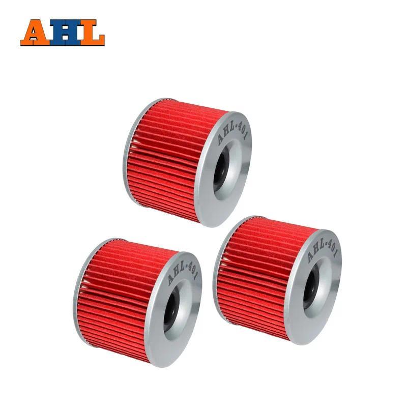 AH3Pcs AHL Motorcycle Oil Filter Grid For Kawasaki ZZR250 EL250 GPX250 GPZ250 EX250R NINJA 250 GPZ40
