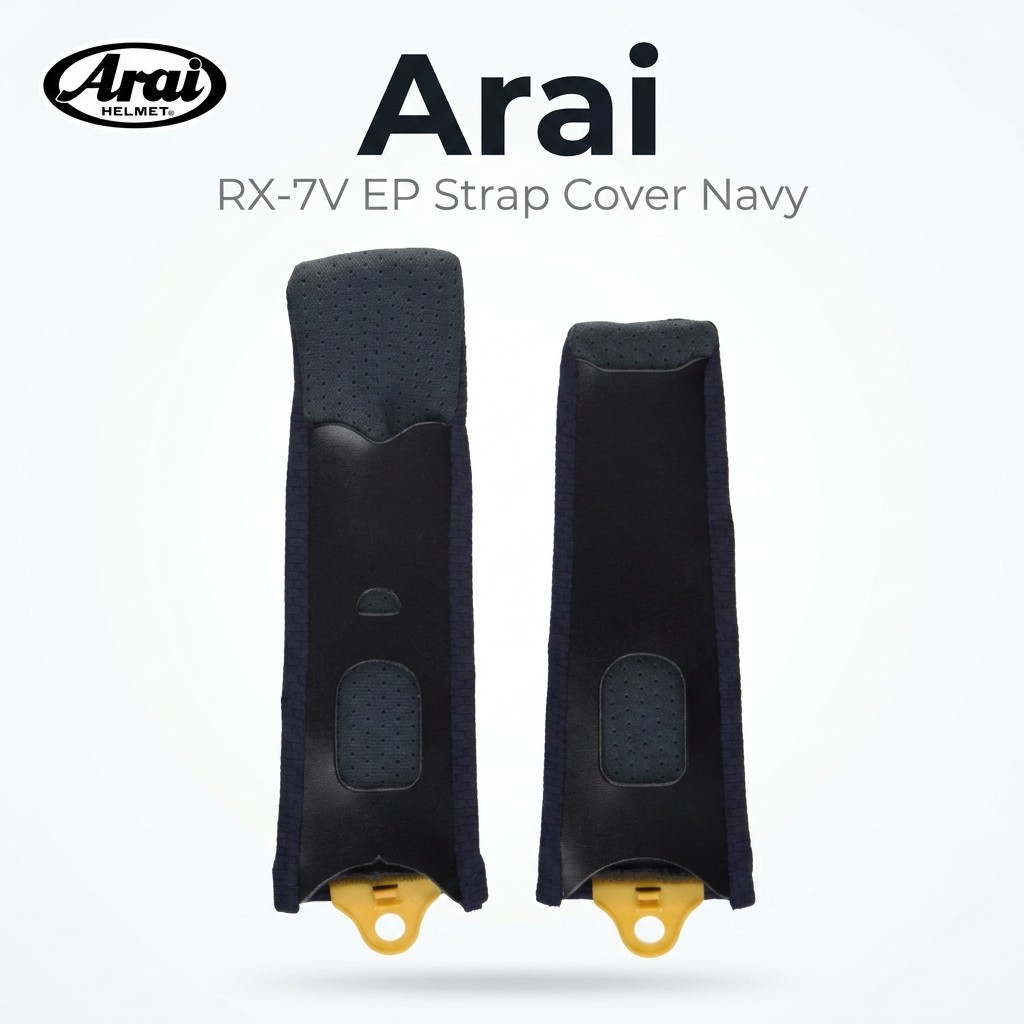 ปลอกสายรัดคาง Arai สำหรับหมวก RX-7V/RX-7X (EP) สีกรมท่า (073616) | Arai Strap Cover for RX-7V / RX-7