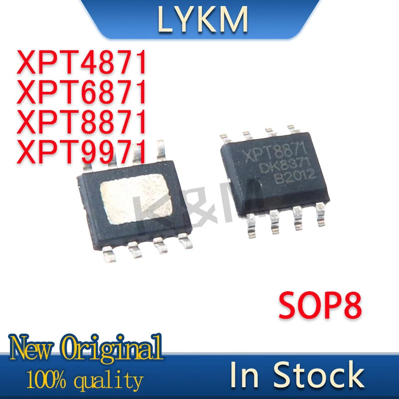 5/PCS ใหม่ Original XPT4871 XPT6871 XPT8871 XPT9971 SOP8 เครื่องขยายเสียงชิปในสต็อก Logic ICs